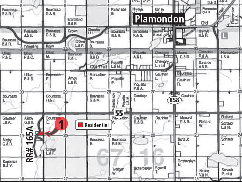 Country residential acreage real estate for sale in Plamondon, AB